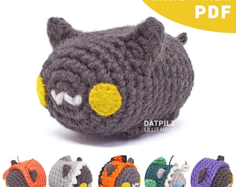 Crochet Pattern PDF - Costume Kitty Aquatic Animals - Amigurumi