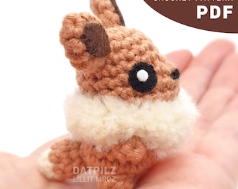 Crochet Pattern PDF - Amigurumi - Mini Pocket Monster - Fennec