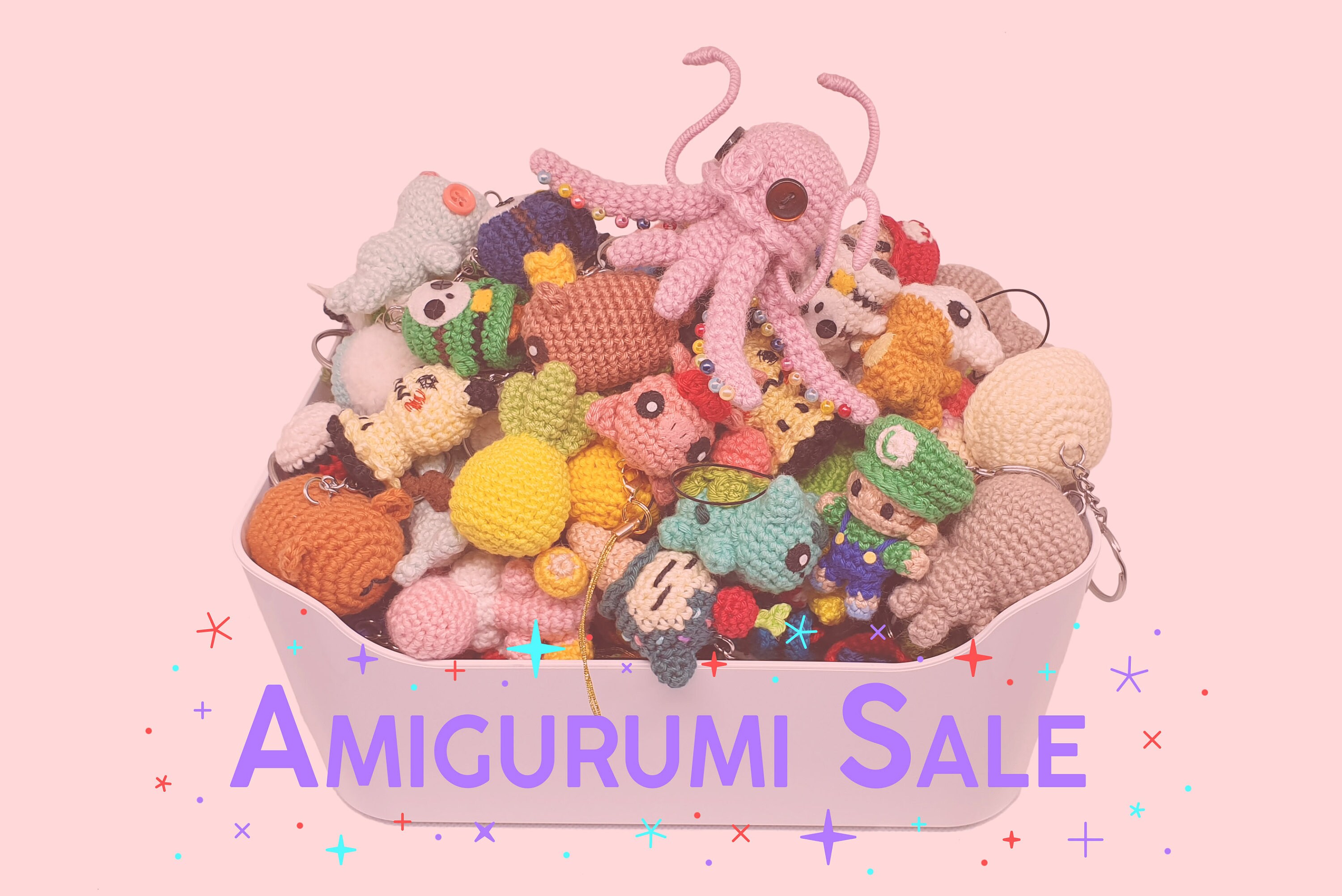 AMIGURUMI SALE - Prototypes and unfinished Projects