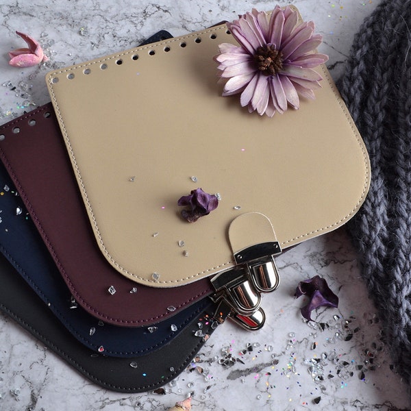 Leather Flap Bag Etsy