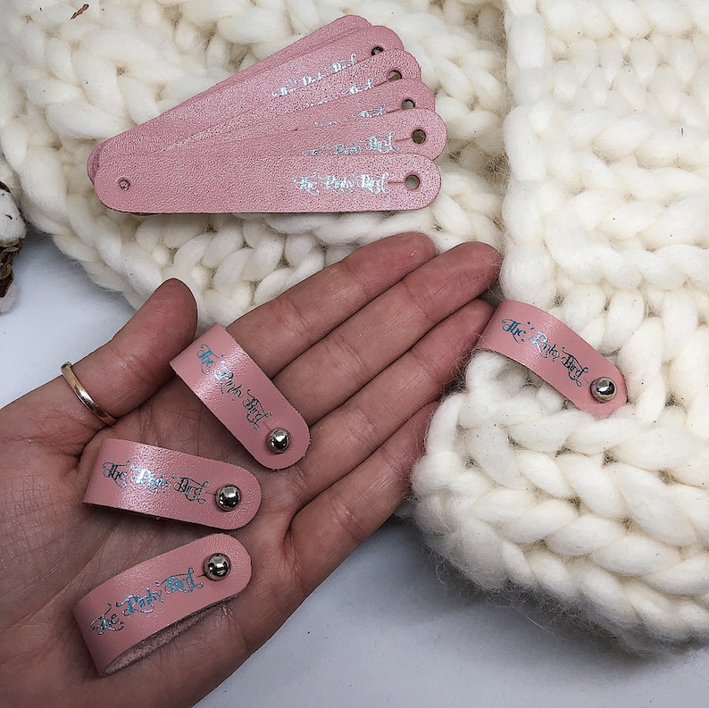 Custom Personalized Tags Labels With Your Own Logo 9x1.5 Cm Etsy