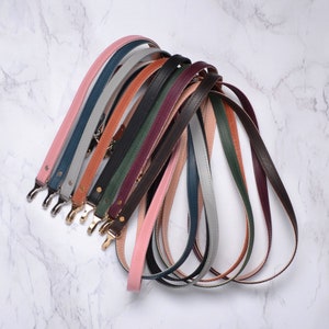 Lederband für Tasche 120cm60cm, Umhängetasche Cross Body, Taschengeldbörsenband, Gürtelersatz mit Karabinerverschluss, Schultertaschengriff