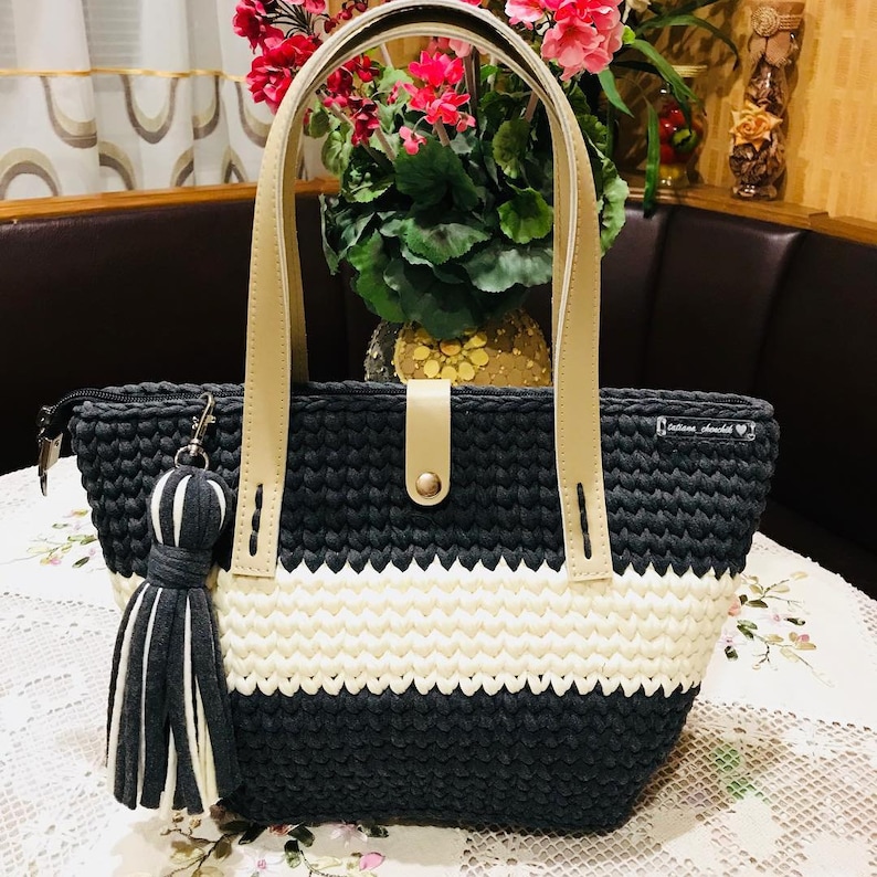 Shoulder Purse Handles ECO Leather for Crochet Bags Straps Etsy