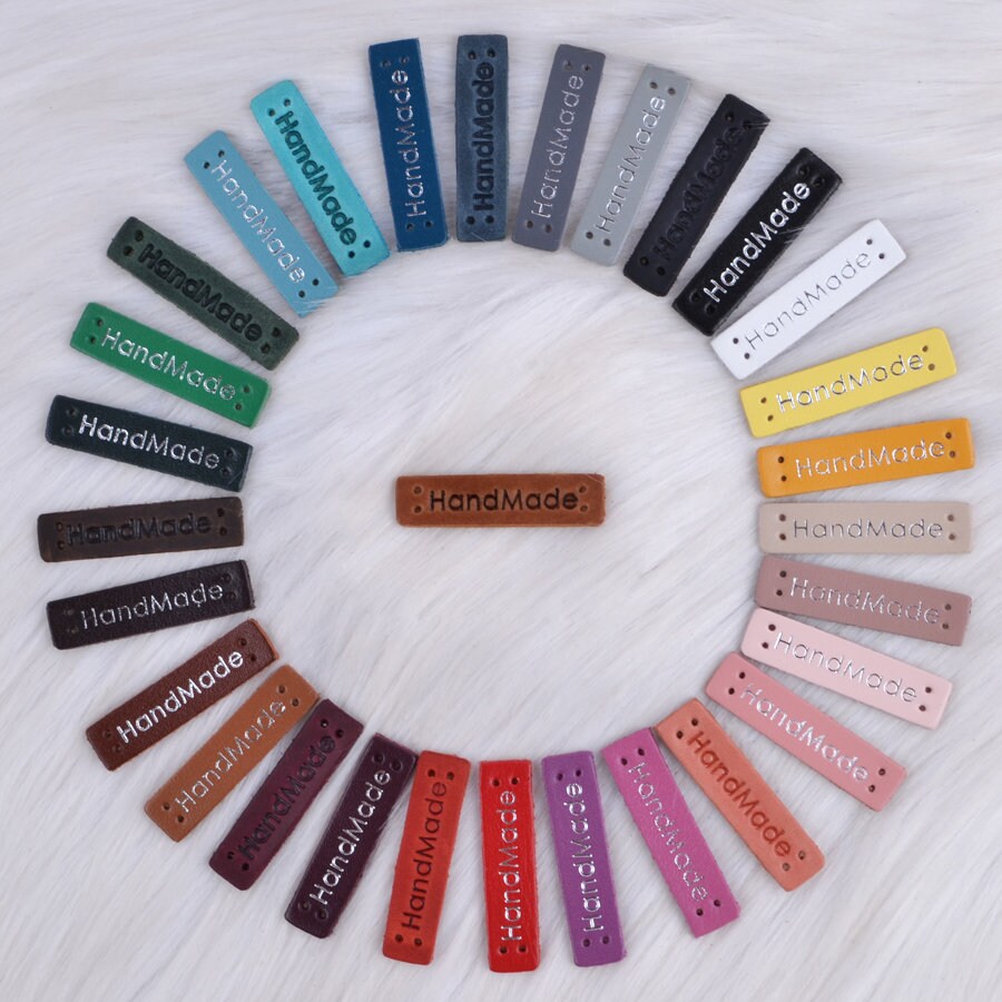 30pcs Leather labels for handmade items Sewing Accessories label