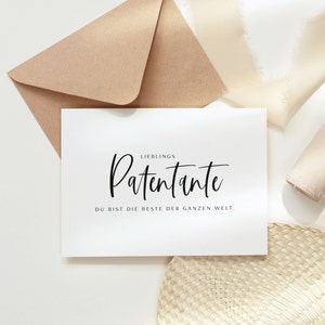 Karte Patentante AILEEN