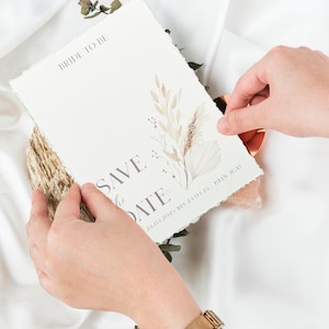 Boho Save the Date Karte JGA