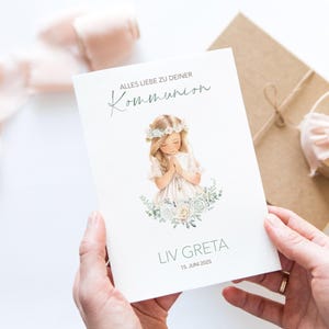 Karte zur Kommunion LIV-GRETA