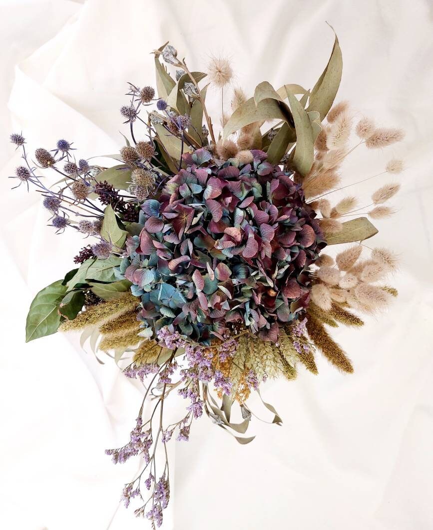 Bouquet de Fleurs Séchées/Décoration d'intérieur Naturelle