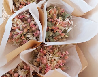 Bouquet de fleurs séchées PERSONNALISABLE / bouquet naturel et coloré / décoration d'intérieur