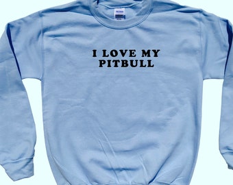 pitbull crewneck