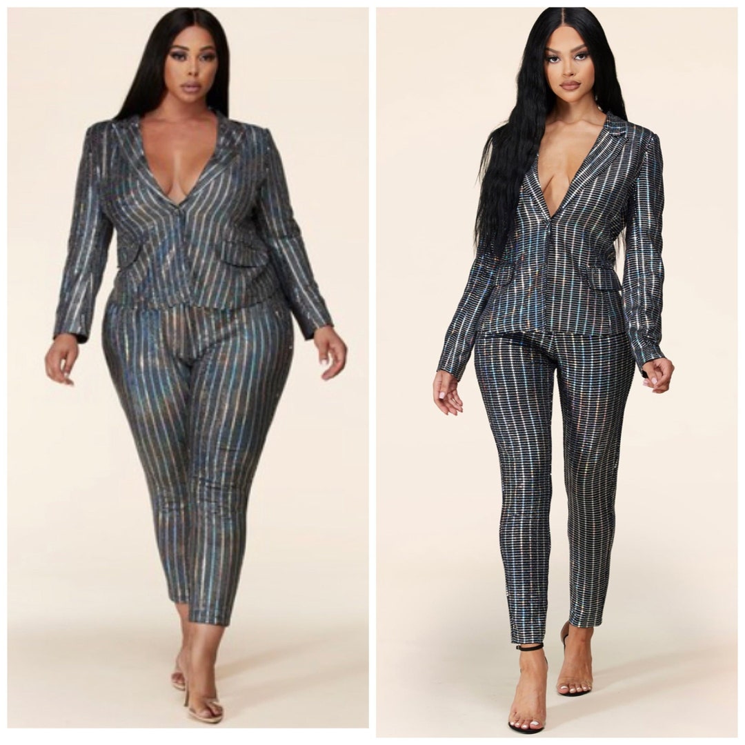 Mirror Ball Suit Etsy