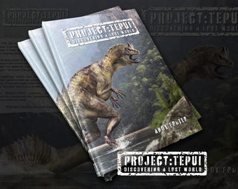 PROJECT:TEPUI, Hardback Dinosaur Book