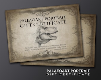 Paleaoart Portrait Gift Certificate