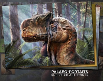 Palaeo Portrait Art Print Pack