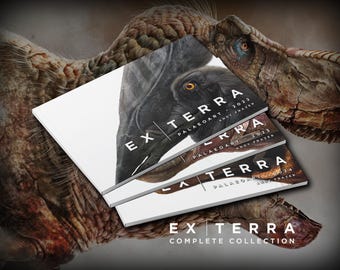 EX/TERRA - Collezione completa di libri sui dinosauri