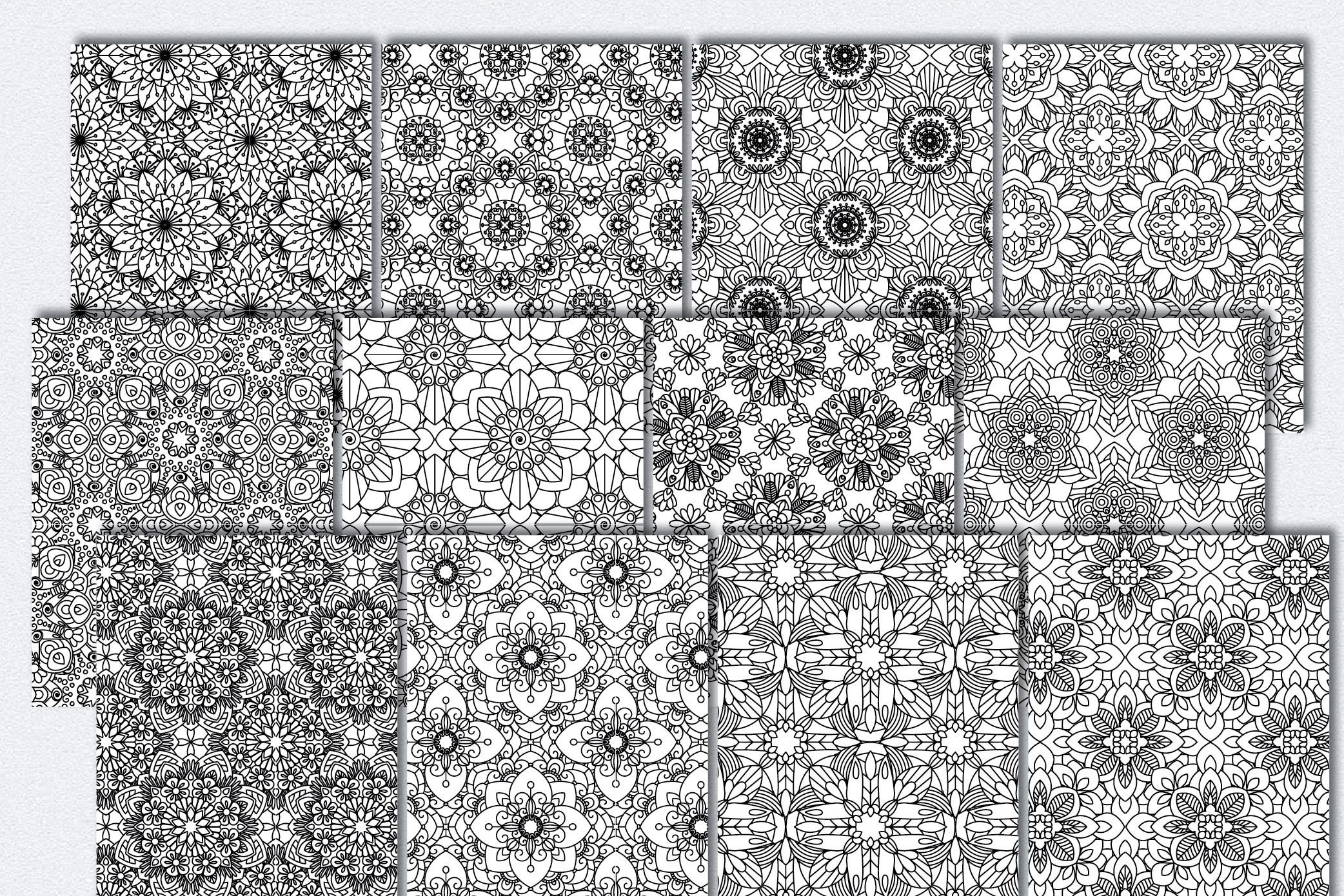 50 Coloring Printable Pages | Etsy