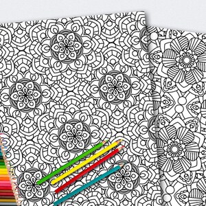 50 Coloring Printable Pages - Etsy