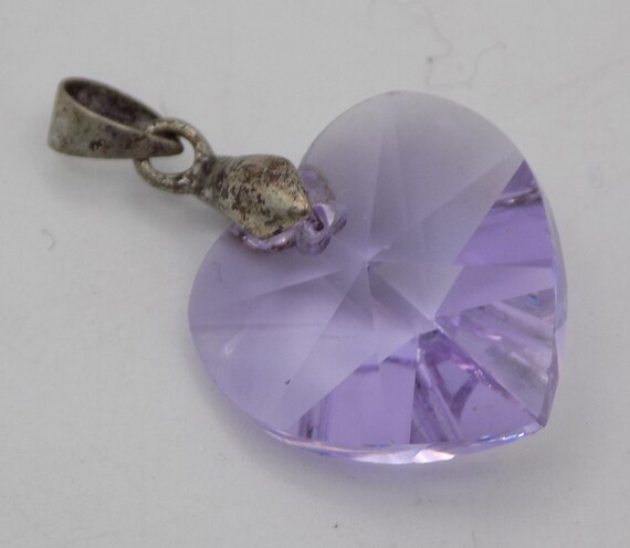 Quartz Rose Cœur Pendentif Collier avec chaine