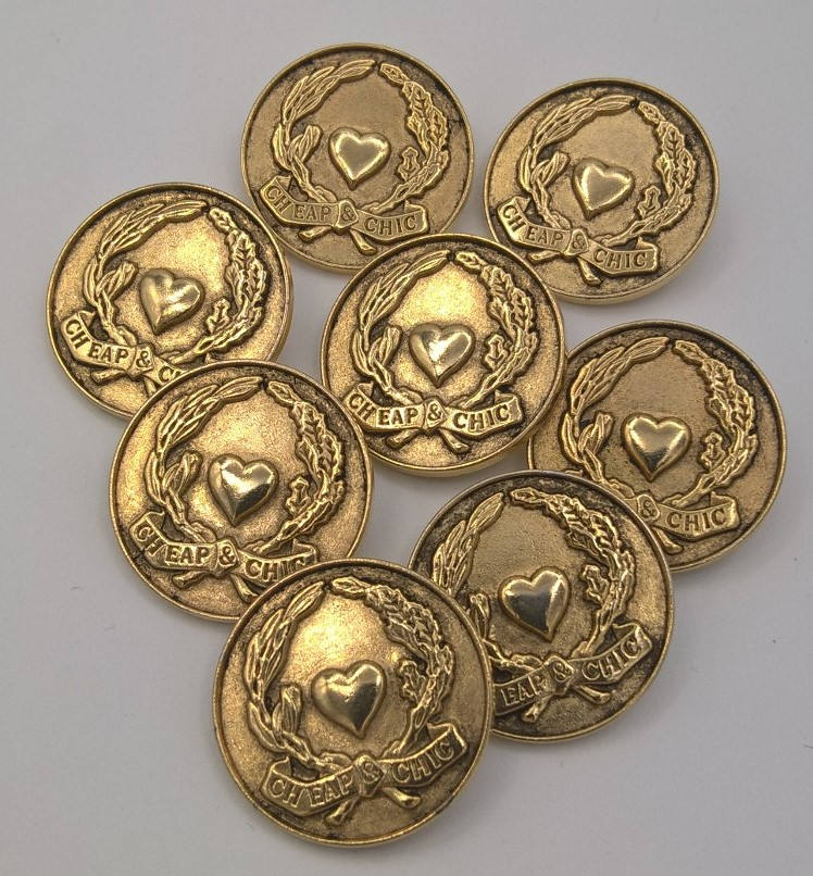 アクセサリーその他 MOSCHINO COUTURE Woman Brooches Gold 91788402 0607 Moschino Couture 品牌折扣：胸针女士- 金色| Moschino Couture