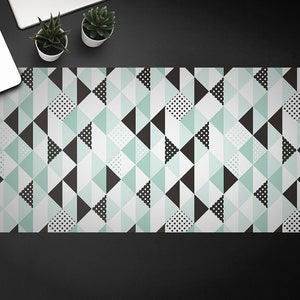 Modern Minimal Style Desk Mat, Keyboard Pad, Desktop Blotter, Furniture Protection, Custom Desk Mat,  Home Office Decor Mat For Laptop