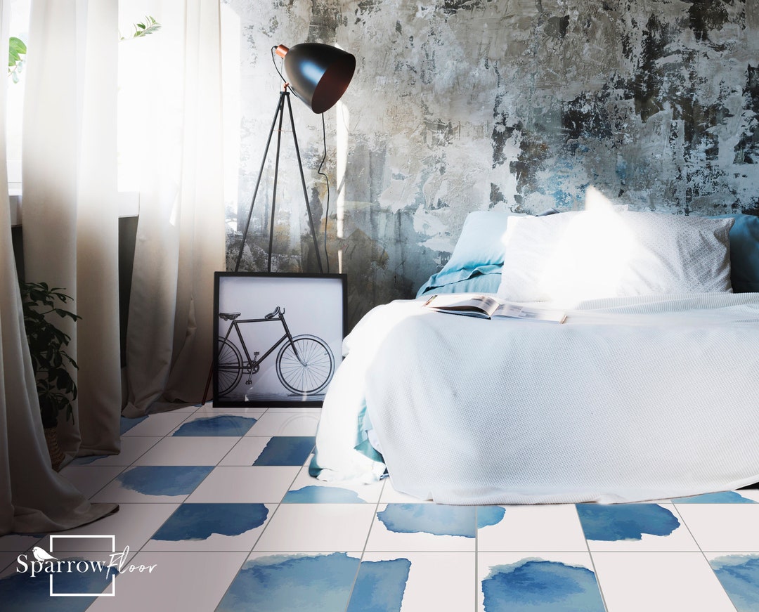 Dip Vinyl PVC Flooring, Nursery Floor Covering, Painted Floors, Floor