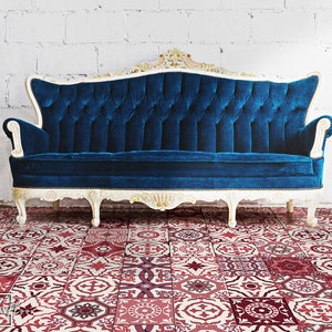 Beere Vinyl PVC Boden, Retro Vinylboden, Bodendekoration Azulejos #2TV