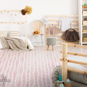 Makro Vinyl PVC Flooring, Scandinavian Vinyl Flooring, Raw Pattern, Floor Covering #6V
