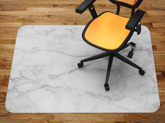 Geelachtig Mart Beenmerg Stoel mat creamy wit marmeren stoel mat tapijt bureau stoel - Etsy België