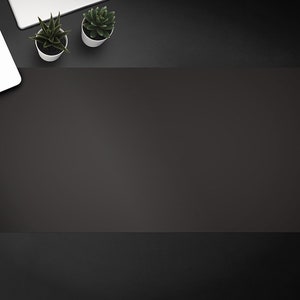Black Desk Mat, Keyboard Pad, Desktop Blotter, Furniture Protection, Custom Desk Mat,  Home Office Decor Mat For Laptop