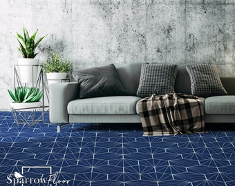 Pisos de vinilo PVC Starburst, revestimiento de piso, diseño de Talavera, pisos para bricolaje n.° 20TL