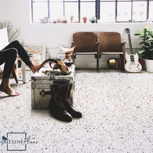 Turin Vinyl PVC Flooring, Nursery Floor Covering, Stone Vinyl Flooring, Floor Covering #22ST
