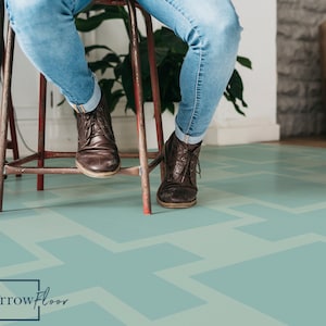 Harris Vinyl-PVC-Bodenbelag, Bodenbelag fürs Kinderzimmer, im alten Stil, DIY-Bodenbelag #21R
