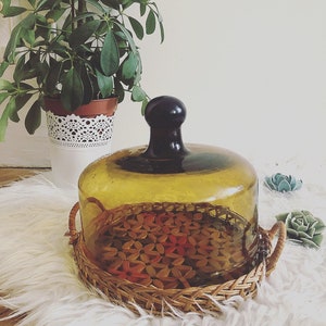 Vintage glass bell