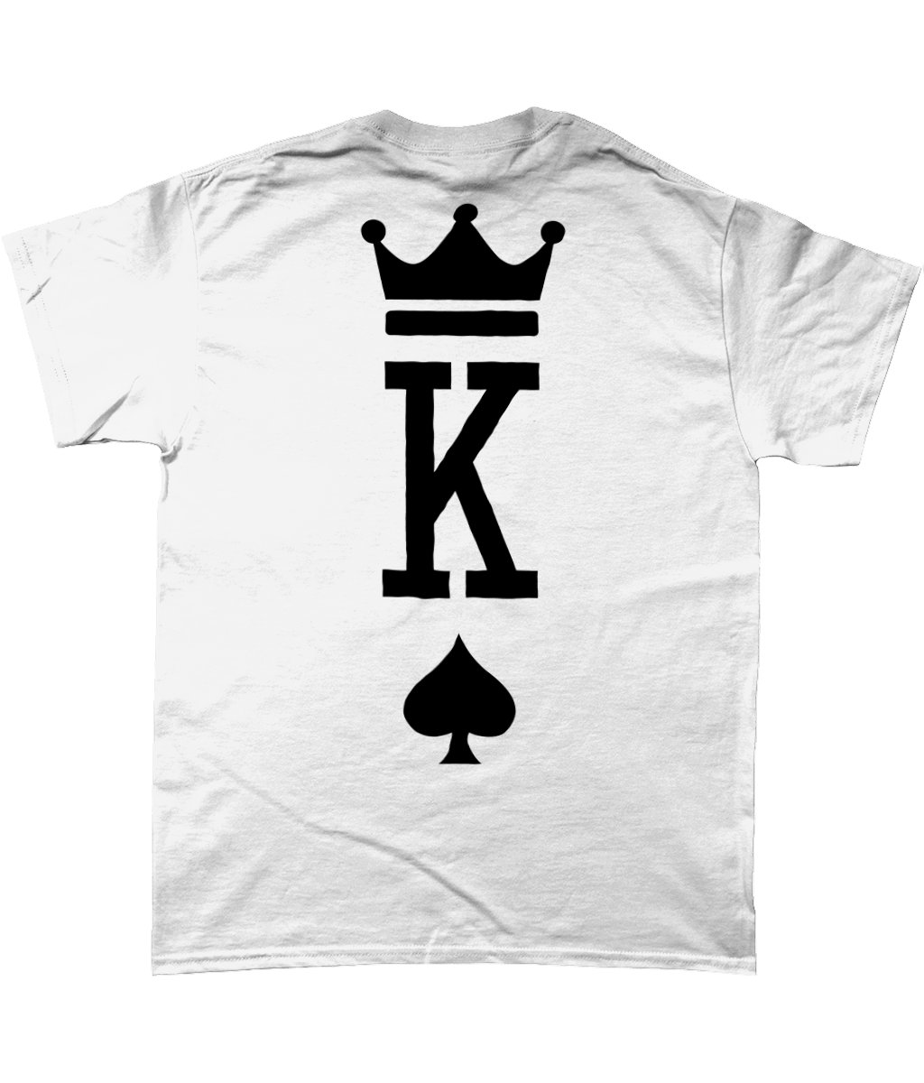 King of Spades Heavy Cotton Tshirt Made to Order Etsy
