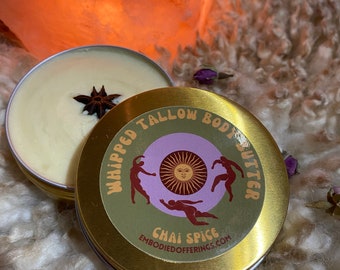 Whipped Tallow Body Butter (Chai Spiced)