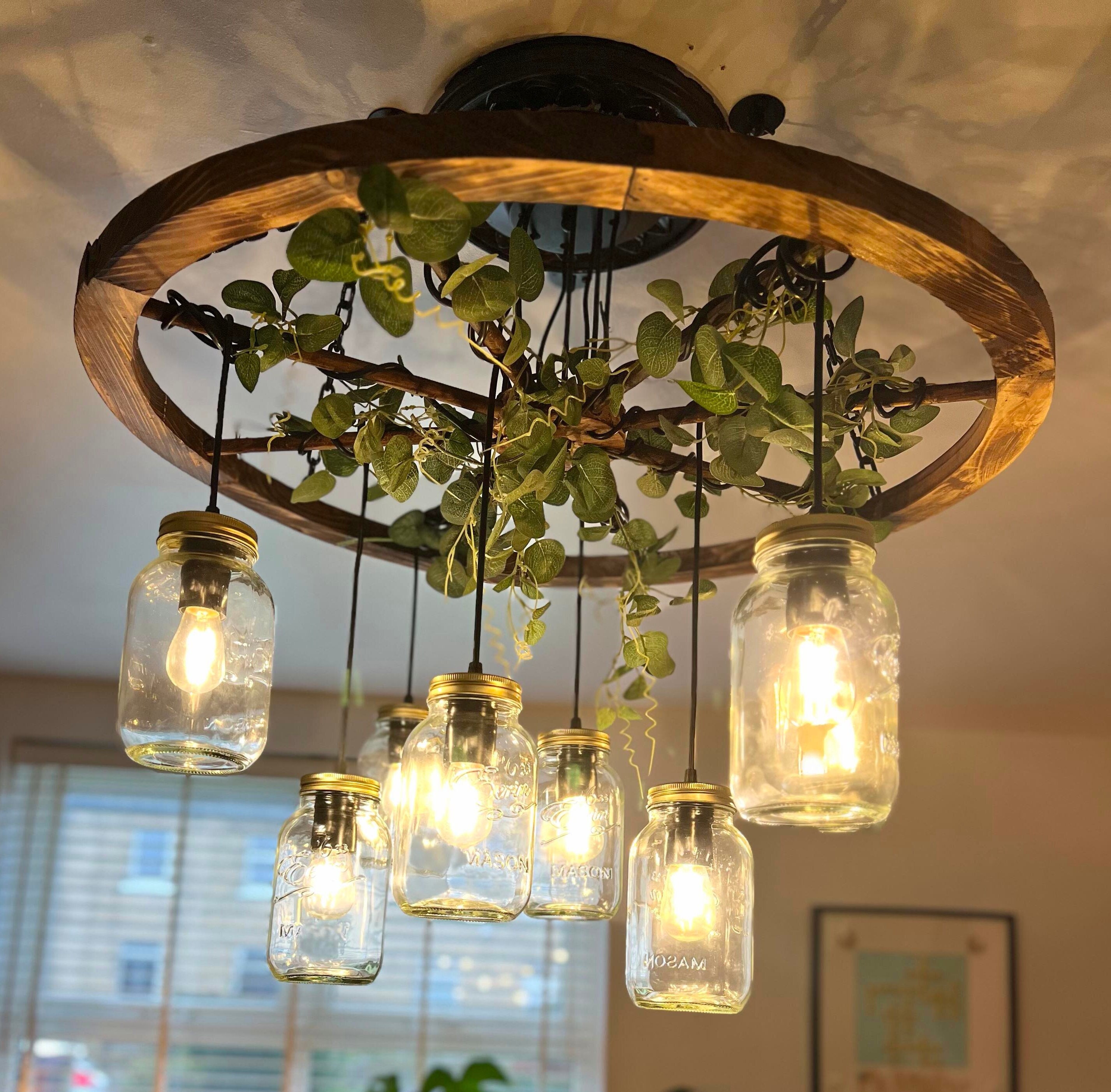 Farmhouse drum pendant light deals
