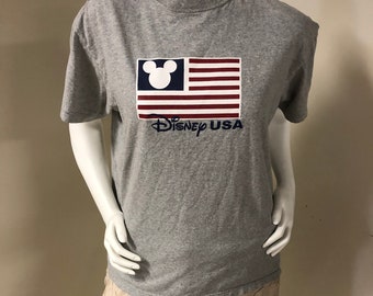 Vintage Mickey Mouse USA Camiseta