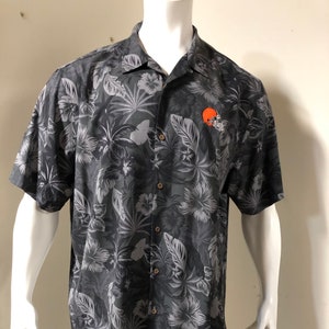 Cleveland Browns Hawaiian Button Up Shirt