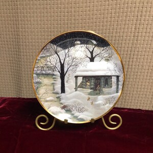 Decor Art Plate By Franklin Mint