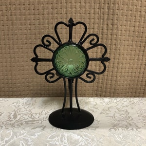 Ornate Wrought Iron Votive Holder