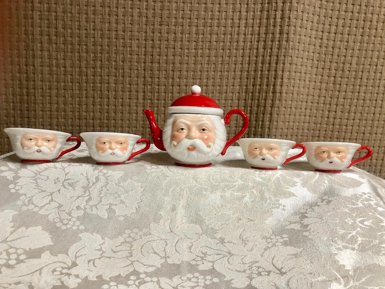 VTG Department 56 Mini zestaw do herbaty Mikołaja zdjęcie 3