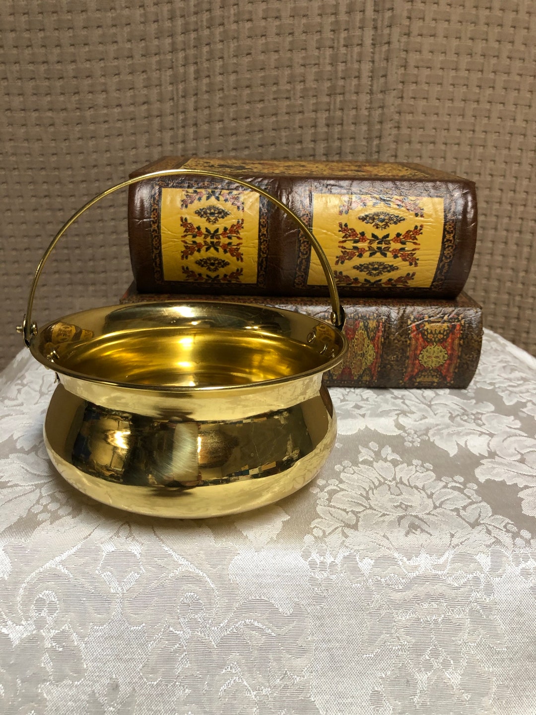 Barss Pot Hampton Brass Handled Pot - Etsy
