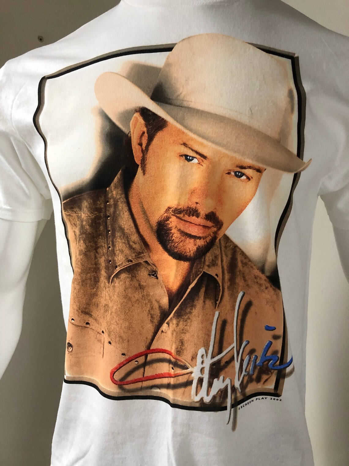 Toby Keith Concert Tshirt 2002 Etsy