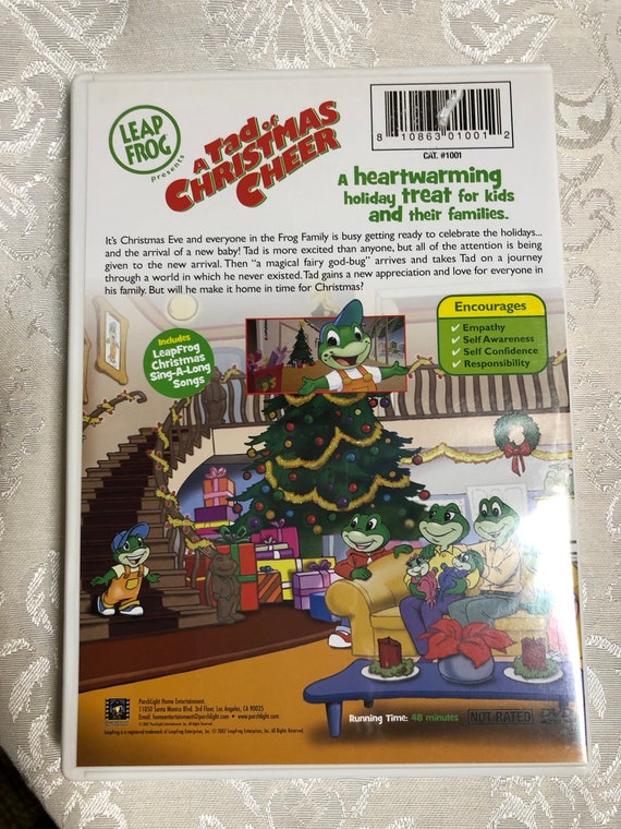 Leap Frog Presents A Tad of Christmas Cheer DVD 2007 - Etsy