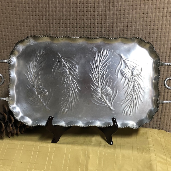 Metal Rectangular Platter Tray