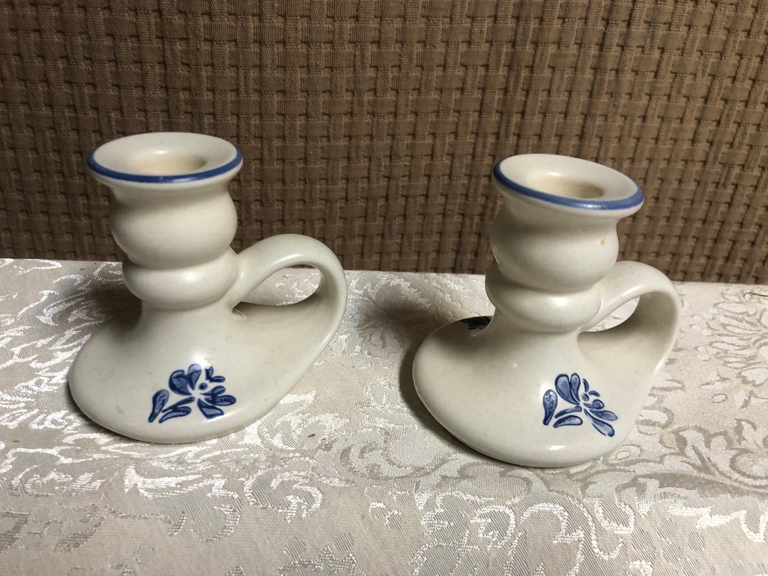 Pfaltzgraff Candlestick Holders Etsy