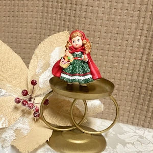 Hallmark Andenken Rotkäppchen Madame Alexander Ornament 1991