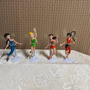 Disney Tinkerbell Pixie Feen mit Ständer