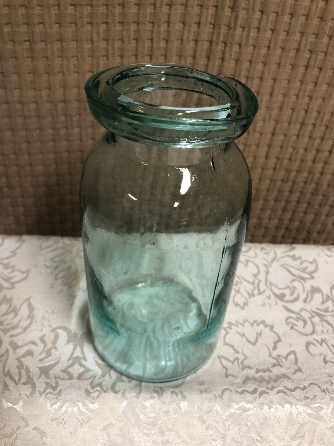 Antique Wax Seal Jar Etsy