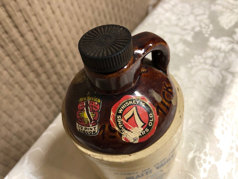 Platte Valley Old Corn Whiskey Jug Etsy